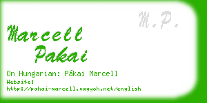 marcell pakai business card
